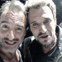 Le sosie de Johnny Hallyday avec Jean Dujardin