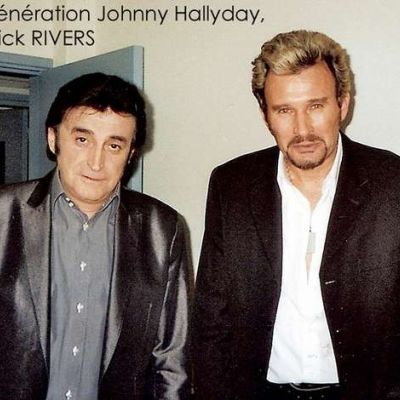 Dick Rivers et le sosie Johnny Vegas