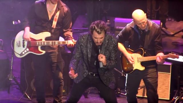 Sosie de Johnny Hallyday en concert 2019