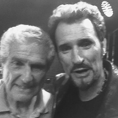 Claude Lelouch et le sosie de Johnny