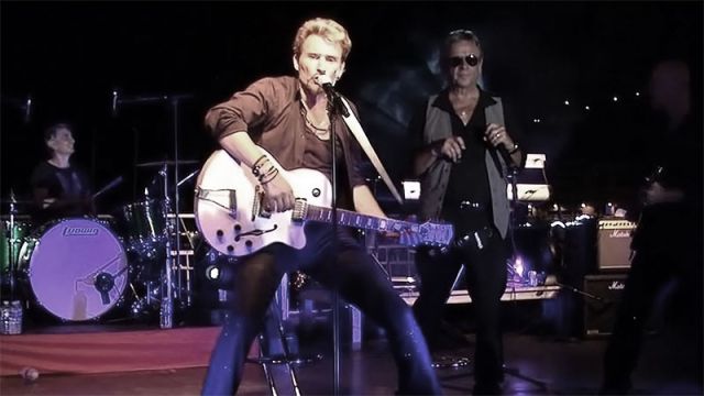 Toute La Musique Que J'Aime interprétée par le sosie de Johnny Hallyday