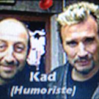 Le sosie de Johnny Hallyday avec Kad Merad